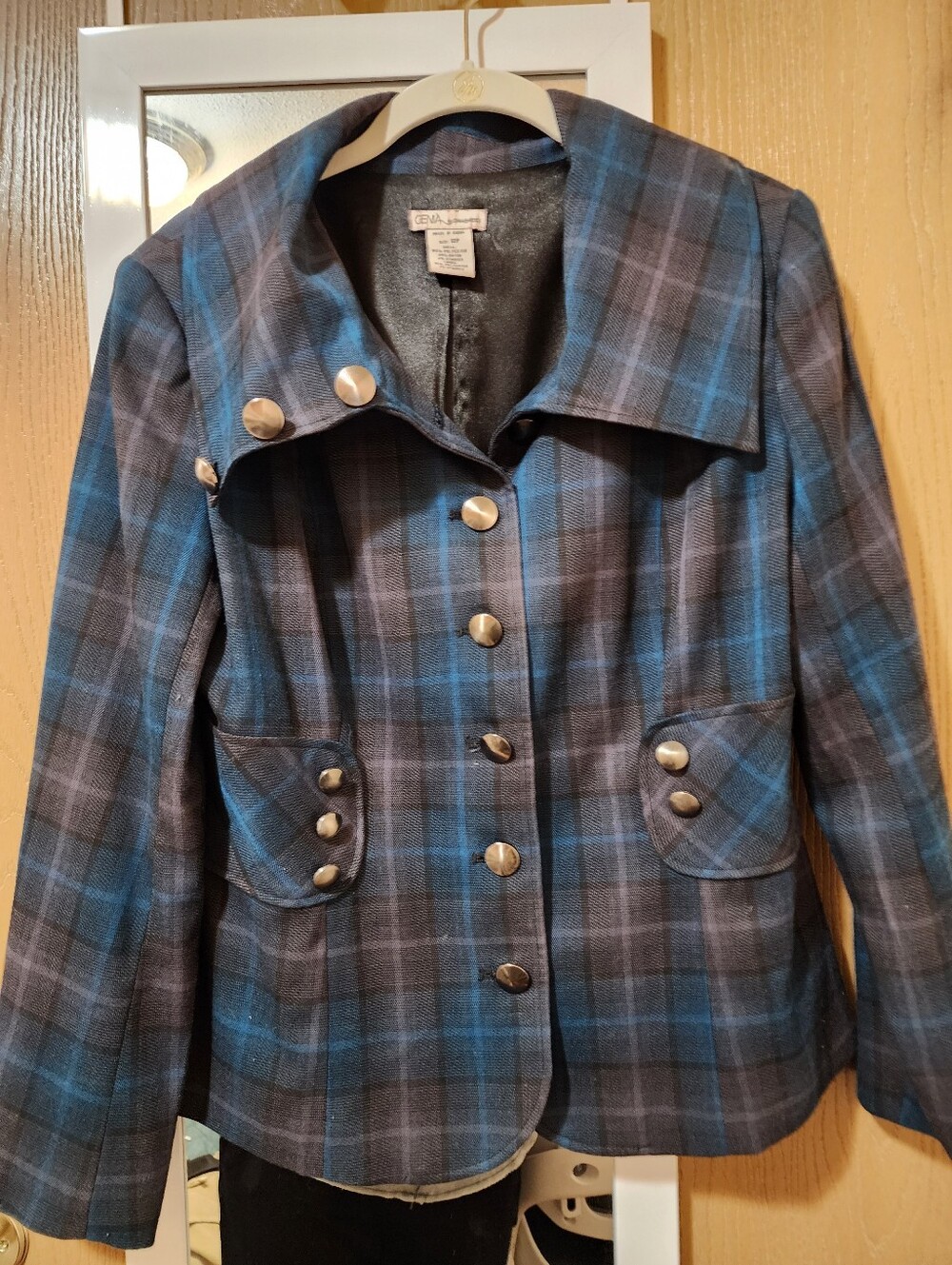 Cena Plaid Jacket